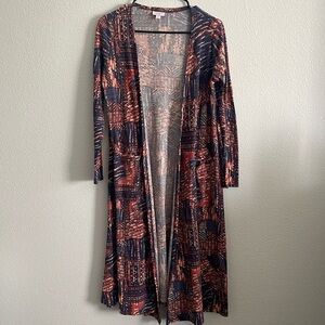 Lularoe Womens Sarah Duster Cardigan Small